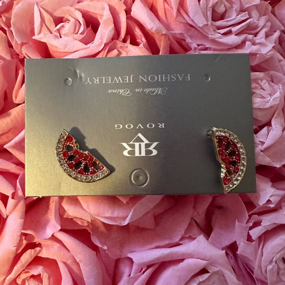 Red and Silver Women's Earrings